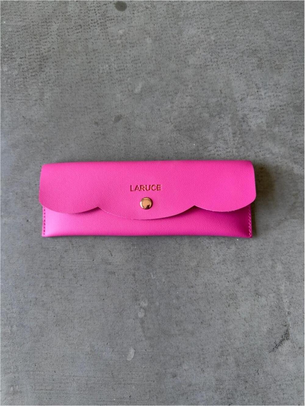 Laruce / Makeup Brush Case Travel Pouch / Pink